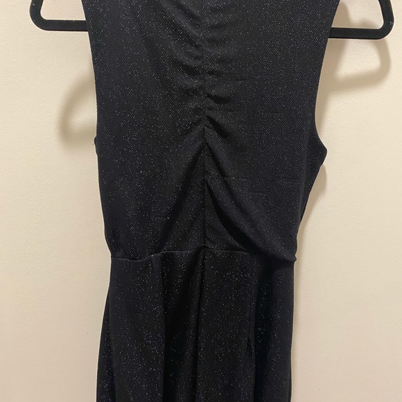 Bershka Night Out Low Cut sparkle romper playsuit - Picture 7 of 10